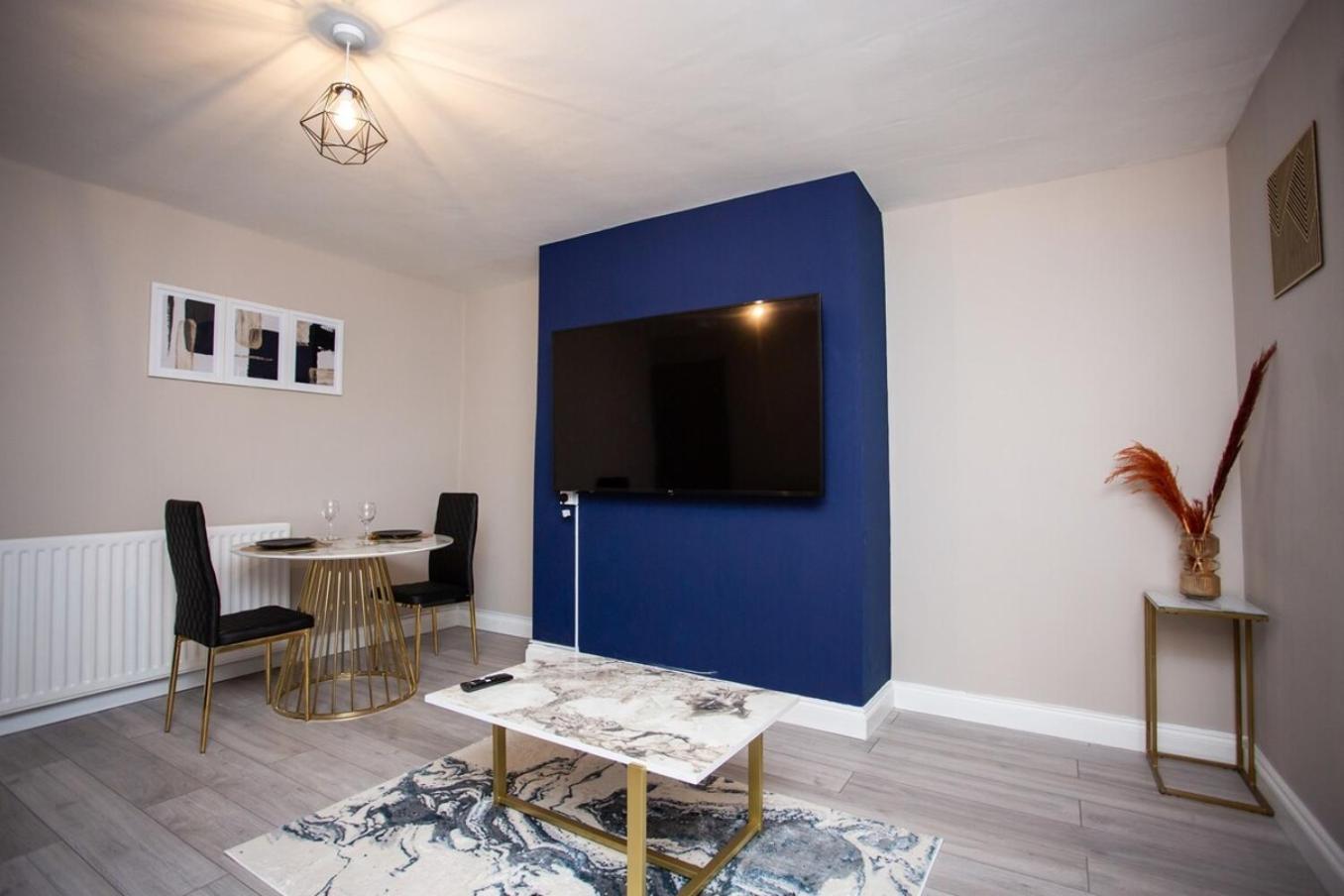 Heart Of South Shields Modern Interior 2 Bed Flat Apartment Westoe Bagian luar foto