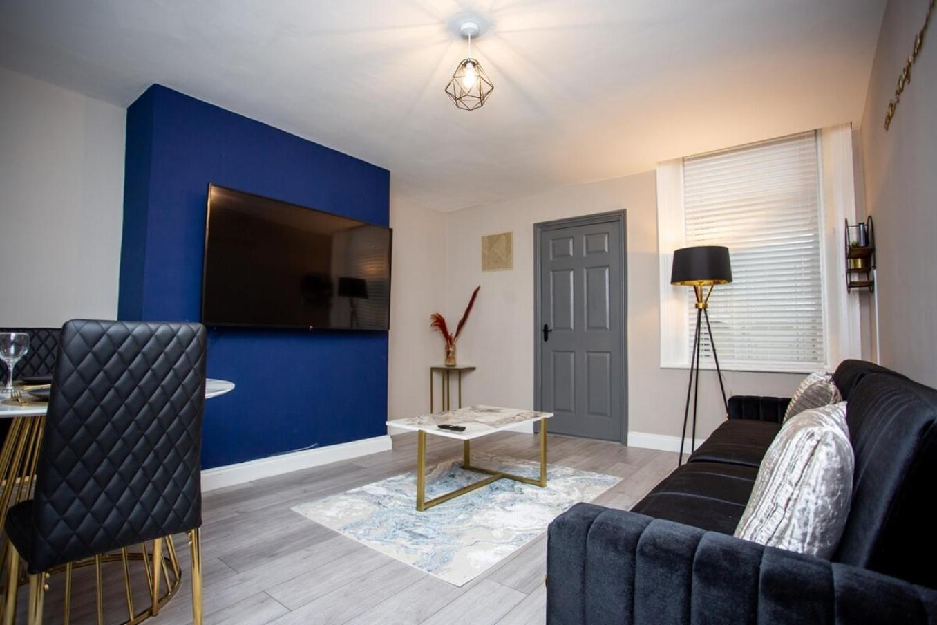 Heart Of South Shields Modern Interior 2 Bed Flat Apartment Westoe Bagian luar foto