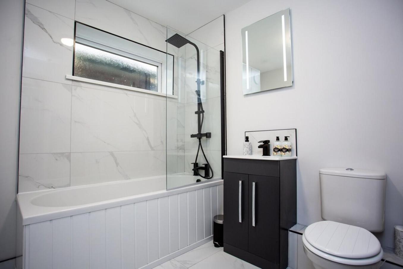 Heart Of South Shields Modern Interior 2 Bed Flat Apartment Westoe Bagian luar foto